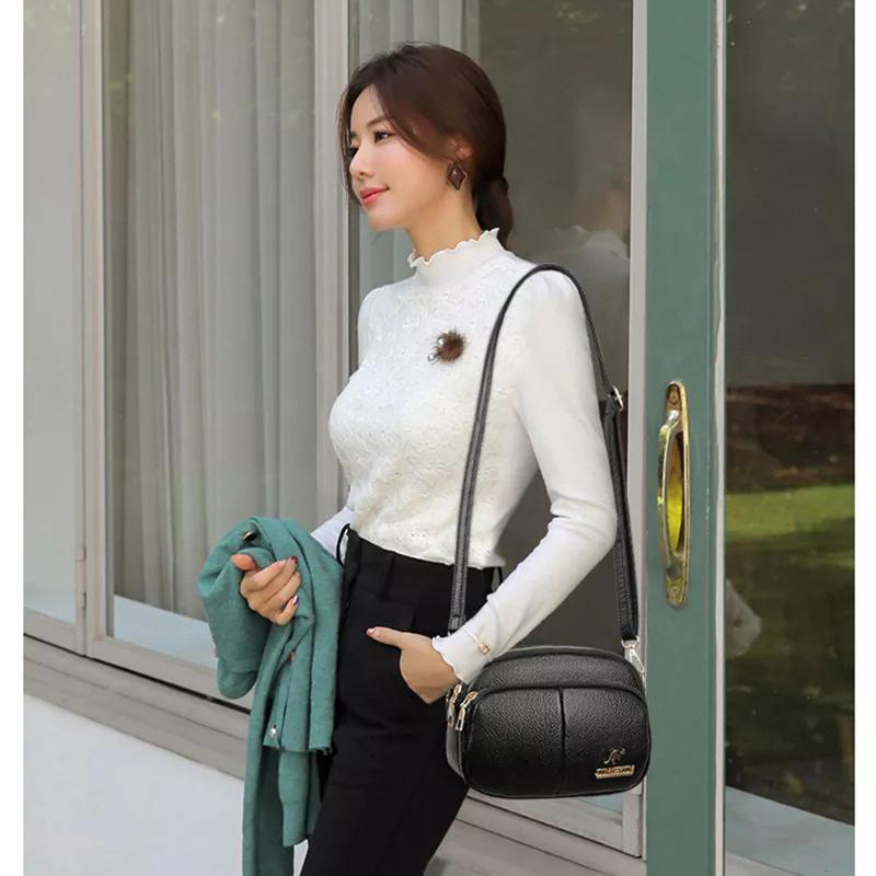 Μονόχρωμες PU Δερμάτινες μικρές τσάντες για γυναίκες Ρετρό casual τσάντα χιαστί ώμου Πολυτελείς τσάντες σχεδιαστών Clutch Bolsas Feminina