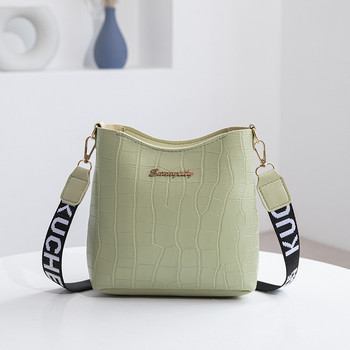Ежедневна дамска чанта през рамо Мини ръчна чанта с кофа през рамо Дамски чанти за жени Дамска чанта с форма на крокодил 2022