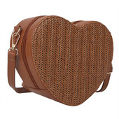 Naiste moekotid Suure mahutavusega põhust ristkehaga kott, vaba tõmblukuga kerge, hingav ühevärviline sünnipäevakingitus