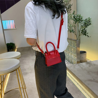 UUED Mini Pu nahast Crossbody kotid naistele Väike kandiline kott Õlakott Naiste rahakotid ja käekotid Bolsa Feminina