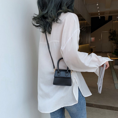 UUED Mini Pu nahast Crossbody kotid naistele Väike kandiline kott Õlakott Naiste rahakotid ja käekotid Bolsa Feminina