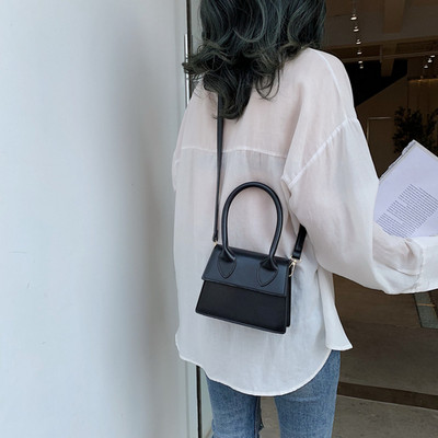 UUED Mini Pu nahast Crossbody kotid naistele Väike kandiline kott Õlakott Naiste rahakotid ja käekotid Bolsa Feminina