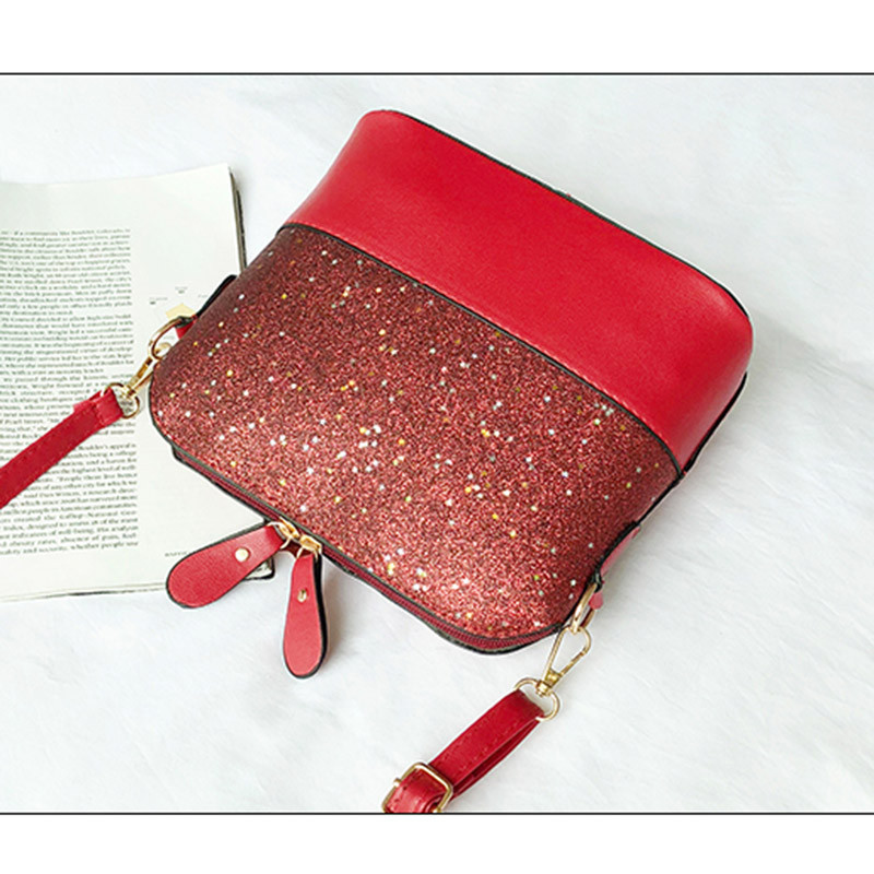 Moodne naiste kott Naiste PU-nahast käekott Tõmblukuga õlakott Litrid Deer Decor Vabaaja kotid Sac Bandouliere Femme