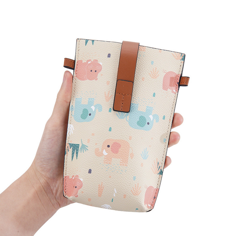 Ženska mala torba na rame sa slatkim životinjskim printom Ženska ljetna torba za telefon Kožne torbe na rame Ženska torba preko ramena Torbica