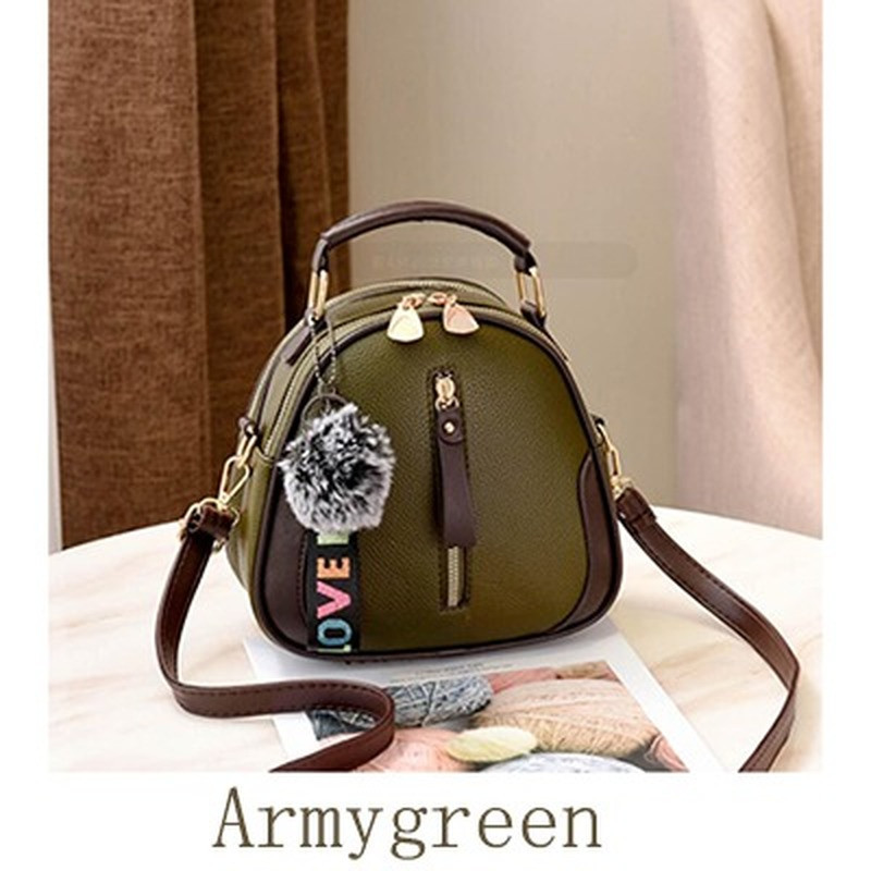 VKJF 2022 Fashion μονόχρωμη γυναικεία τσάντα κοχυλιού Φορητή τσάντα ώμου Fashion PU Δερμάτινη κομψή γυναικεία τσάντα με γκρίζα μαλλιά