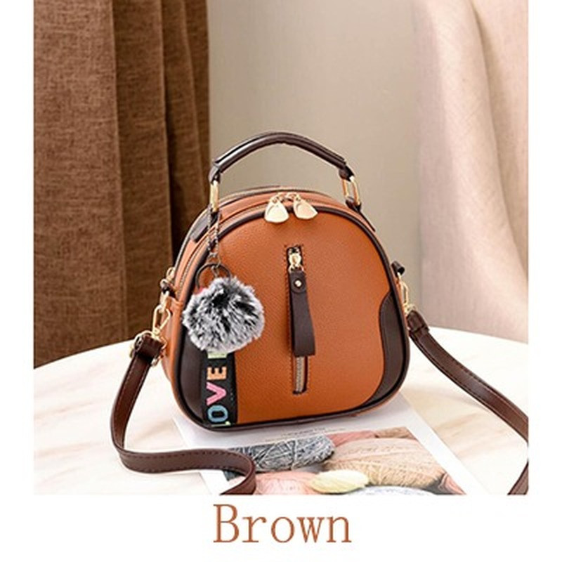 VKJF 2022 Fashion μονόχρωμη γυναικεία τσάντα κοχυλιού Φορητή τσάντα ώμου Fashion PU Δερμάτινη κομψή γυναικεία τσάντα με γκρίζα μαλλιά