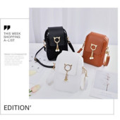 Mini geantă de umăr pentru telefon mobil încrucișată Poșetă cu monede țesute cu ciucuri de perle geantă de femeie în stil de acoperire, geantă diagonală de umăr