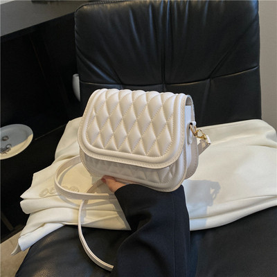 Μόδα τσάντα ώμου με πτερύγιο σέλας για γυναίκες PU δερμάτινη τσάντα χιαστί Πολυτελής γυναικεία τσάντα Messenger Designer τσάντα μασχάλης