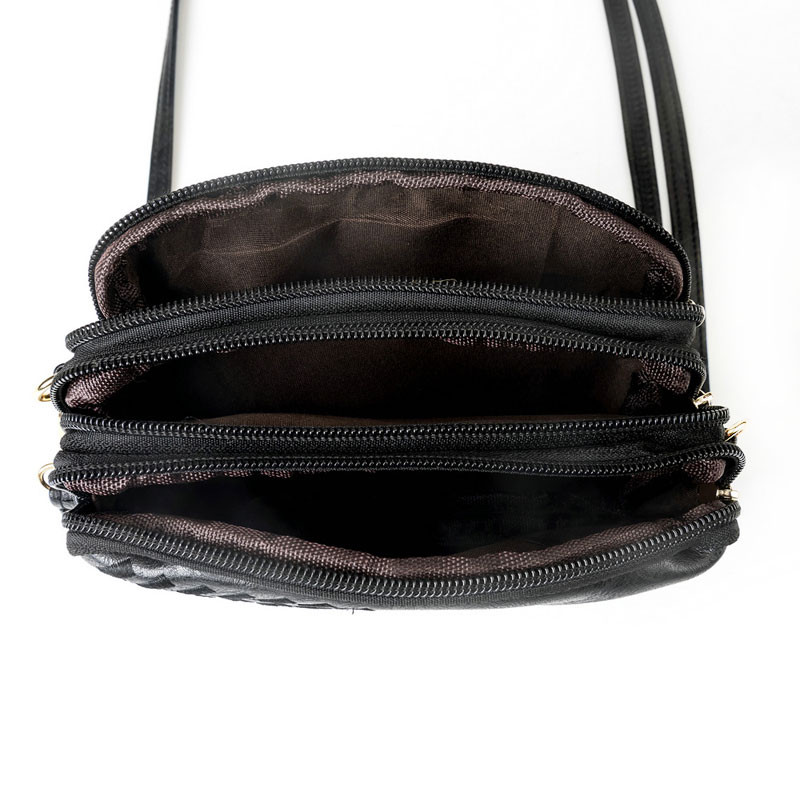 REPRCLA uued kolme kambriga Crossbody kotid naistele Mood Väike õlakott Tikandid Naiste käekotid Disainer rahakott