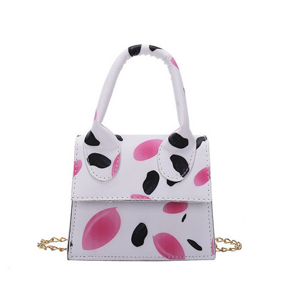 SCOFY FASHION Cow Print Mini Crossbody kotid naistele Elegantne käekott ja rahakott Luksuslik kõrge disainiga lilleline väike õlakott