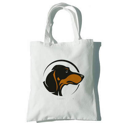 Taks Naljakas Naiste Käekotid Õlakotid Vabaaja ostlemine Tüdrukud Koer Loom Must Käekott Naiste Elegantne lõuendist kott