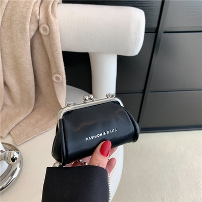 MINI PU nahast koorega kotid naistele 2022 Keti disainiga Luksuslik käekotid Naiste reisikotid ja rahakotid Sac A Main Femme