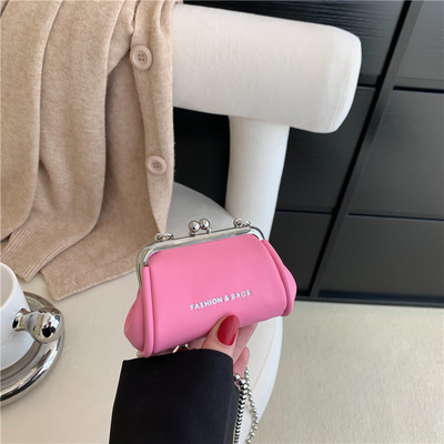 MINI PU nahast koorega kotid naistele 2022 Keti disainiga Luksuslik käekotid Naiste reisikotid ja rahakotid Sac A Main Femme