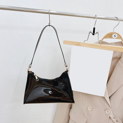 Geantă de cumpărături pentru femei Jelly 2022 Tendință Transparentă de culoare solidă pentru umăr, geantă de telefon pentru subrat, genți de mână pentru femei Hobos