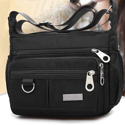 Women`s Shoulder Bag Bimba Waterproof Nylon Bags Messenger Bag Casual Female Shoulder Large Capacity Handbag Lady Messenger Bag