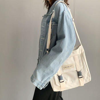 Γυναικεία πάνινη τσάντα Ιαπωνικό τμήμα Harajuku Windsuit Τσάντα Messenger Γυναικείες Κορεάτικες φοιτητικές τσάντες ώμου