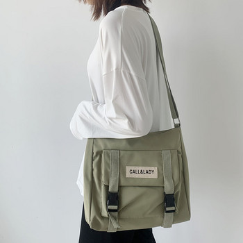 Дамска платнена чанта Японски отдел Harajuku Windsuit Messenger чанта Корейски студентки Чанти през рамо