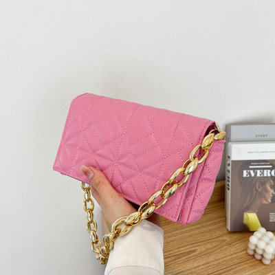 ZA tepitud kott kaubamärgiga luksuslik disainer naiste õlakotid paksu ketti kandilised rahakotid 2023 ülemised käekott Sidurikotid bolso mujer