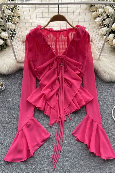 Naiste pluusi asümmeetriline mudel