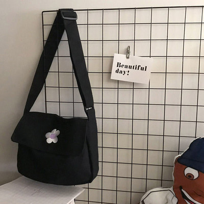 Geantă încrucișată din pânză, în diagonală