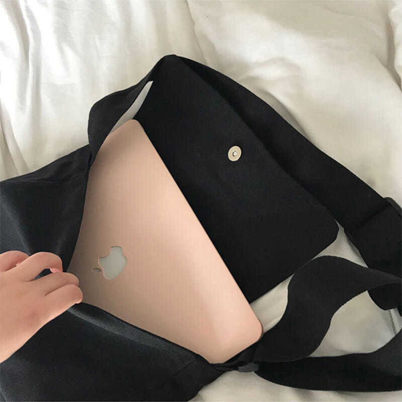 Geantă încrucișată din pânză, în diagonală