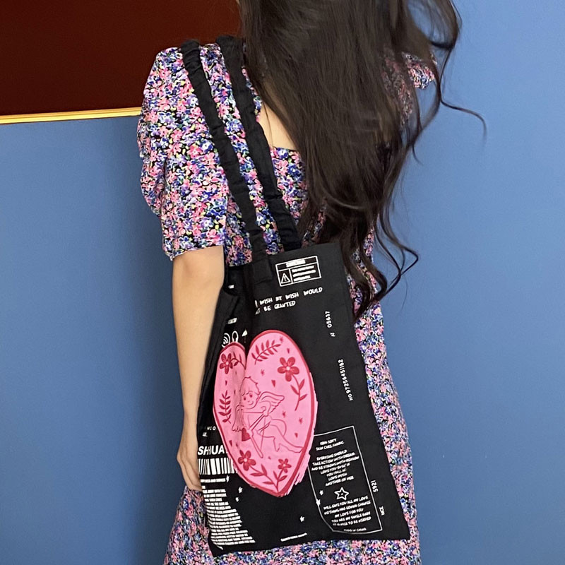 Youda γυναικεία πάνινη τσάντα αγορών Γυναικείες πάνινες τσάντες ώμου Οικολογικές τσάντες τσάντα επαναχρησιμοποιήσιμες παντοπωλεία Shopper Students Book