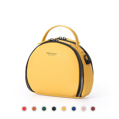 2022 г. Модни малки дамски чанти през рамо Сладка дамска чанта от изкуствена кожа Портмоне за лятна ваканция Телефон Чанта през рамо