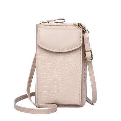 Márkatervező Kis Crossbody táska Női Pu Bőr Női Válltáskák Női Kuplungok Pénztárca Kézitáska Telefontáska
