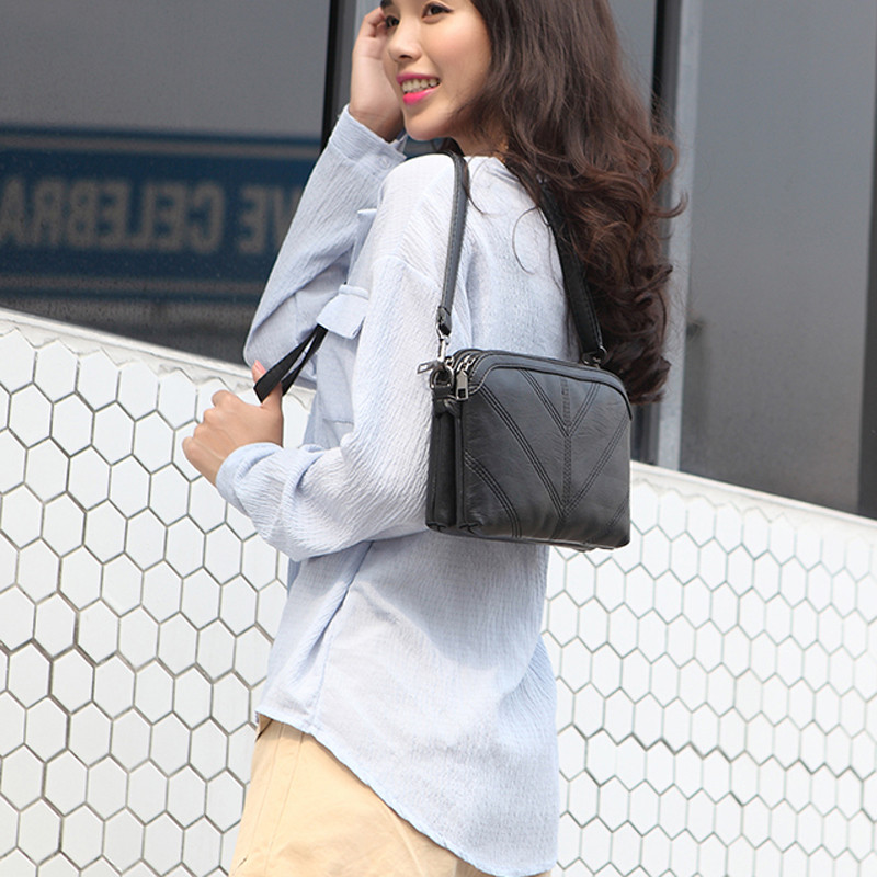 Καλοκαιρινή μόδα Γυναικείες τσάντες Δερμάτινες τσάντες PU Shoulder Bag Τσάντες χιαστί με μικρό πτερύγιο για γυναίκες τσάντες Messenger