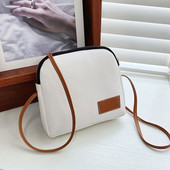 Retromood nahast õlakotid naistele vabaaja messenger kott Naiste Shell pendelkäekott Uued naiste lihtsad väikesed rahakotid