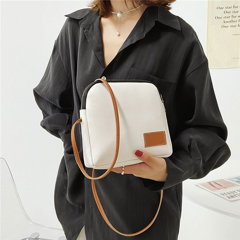 Retromood nahast õlakotid naistele vabaaja messenger kott Naiste Shell pendelkäekott Uued naiste lihtsad väikesed rahakotid