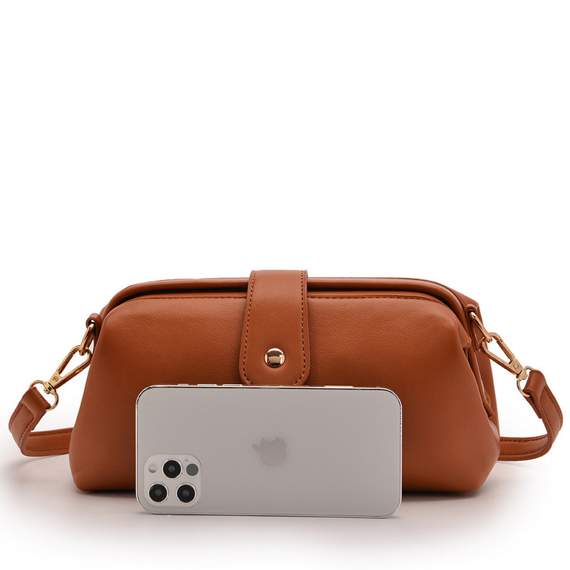 ashion Ručno izrađena ženska torba Pune kožne torbe na rame za žene Dizajner Ženska doktorska torba Trend Crossbody Bolso Mujer