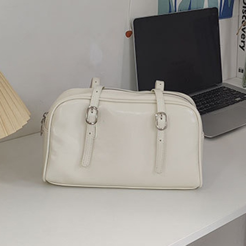 Moodsad naiste õlakotid PU-nahast ühevärvilised käekotid Naiste tõmblukk, suur mahutavus, igapäevane tüdrukute väike rahakott Uus saabumine 2023