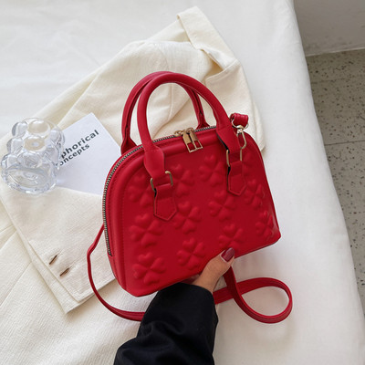 Genți de mână Driga în relief pentru femei, 2022, genți noi de umăr, tipărire, genți de mesager casual, farmec de modă, genți de marcă celebră