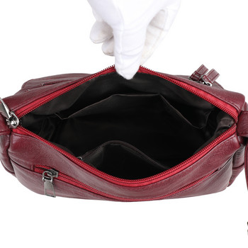 Горещи разпродажби Меки кожени луксозни дизайнерски чанти Портмонета Дамски чанти през рамо Crossbody Messenger чанти Много джобни дамски чанти 2021 Sac