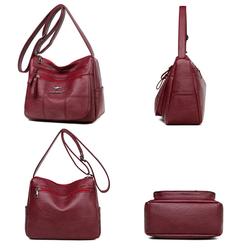 Karštas išpardavimas Minkštos odos prabangios dizainerių rankinės piniginės, moteriškos per petį skersinės rankinės Daugybė kišeninių moteriškų krepšių 2021 m.