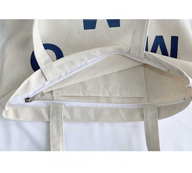 Naiste lõuendist õlakott MOMENT kirjatrükk suur Korea puuvillasest riidest naiste käekott Ökoloogiline korduvkasutatav ostukott