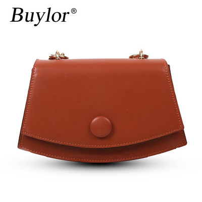 Ostja naiste õlakott Ühevärviline ketiga helmestega klappkott PU-nahast kestatüüpi naiste käekott Moodne naiste käekott