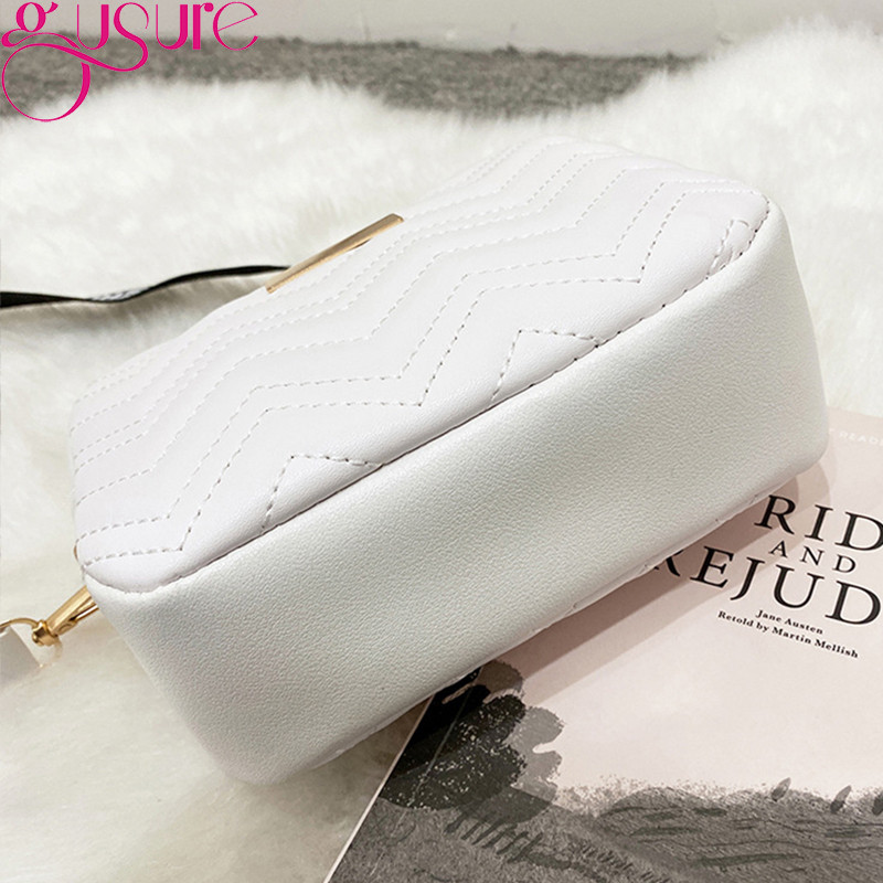 Gusure Luksuslik tepitud disainiga naiste õlakotid Naiste võre teemant väike reisikott