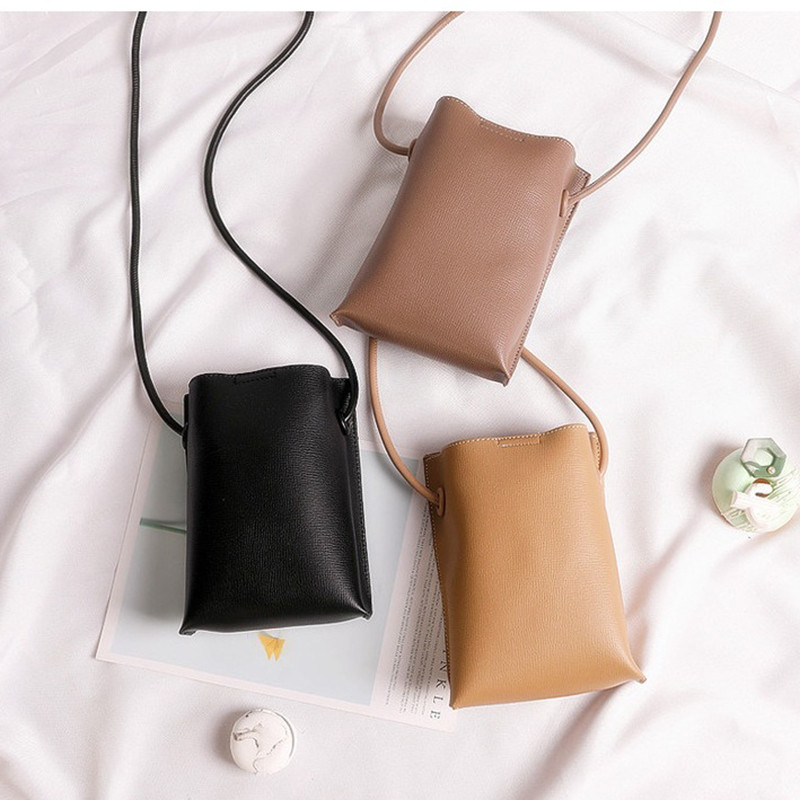Noua geantă verticală pentru telefon mobil, la modă feminină, geantă de mână simplă ghiozdan, mini geantă de umăr transversală oblică 01-SB-sjskjy