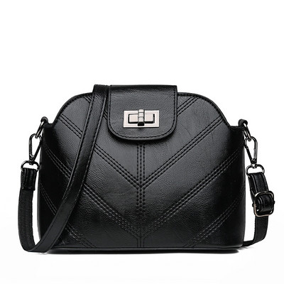 Kvaliteetne PU-nahast naiste käekotid, tüdrukud, väike koorega õlakott, moekarva stiilis naiste kotid KL743