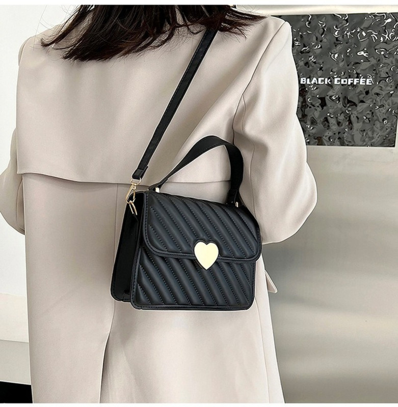 Tikandi niidiga tepitud Crossbody kott naistele Luksuslik disain PU nahast kandekotid Lady Retro õlakott