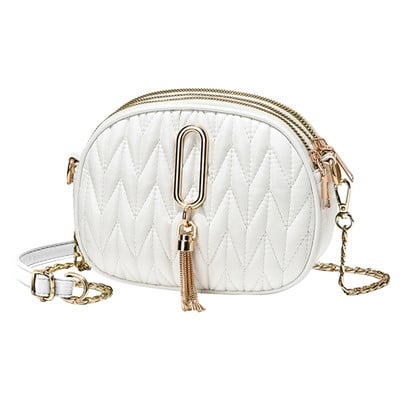 2022 Tassel Väike käekott naistele Trend Lingge Tikandid Kaamera Naiste õlakott Moe kett Naiste Crossbody kotid