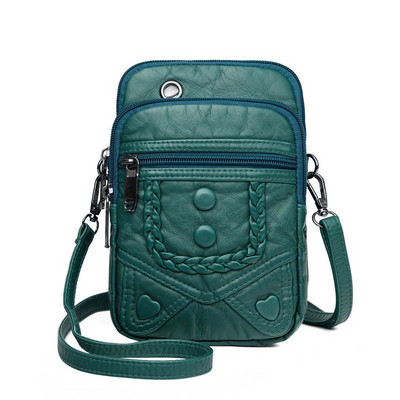 2023 UUS Vintage Weave PU-nahast tõmblukud Väikesed klapiga moekotid Naiste õlakotid Naiste käekotid Rahakotid