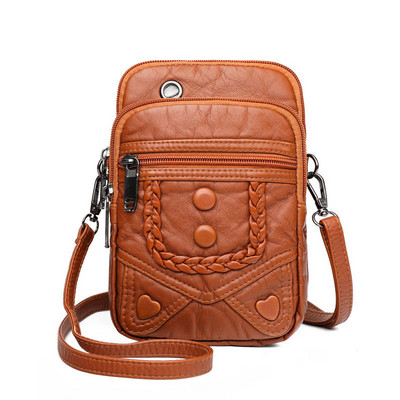 2023 UUS Vintage Weave PU-nahast tõmblukud Väikesed klapiga moekotid Naiste õlakotid Naiste käekotid Rahakotid