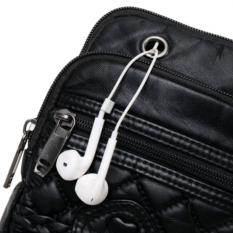 2023 UUS Vintage Weave PU-nahast tõmblukud Väikesed klapiga moekotid Naiste õlakotid Naiste käekotid Rahakotid