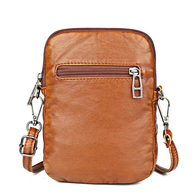 2023 NOU 4 Fermoare buzunare Genți Moda Vintage din piele PU Genți mici cu clapă femei Genți de umăr Crossbody Genți de mână pentru femei