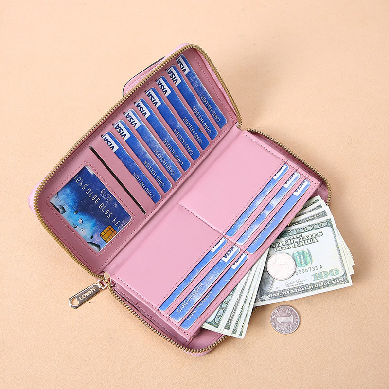 Suure mahutavusega naiste rahakott Telefoni õlakotid naistele Brändi kaardihoidja rahakott Mündikott Pehmest nahast rist kehaga naiste kott