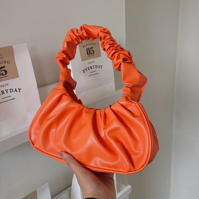 Πορτοφόλια και τσάντες για γυναίκες 2022 Small Clutch Μαλακό δερμάτινο σάκο a main Femme Shoulder Bag Black Mini Bag Bolsos Clutch