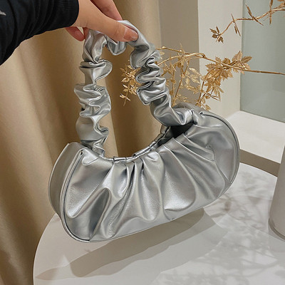 Πορτοφόλια και τσάντες για γυναίκες 2022 Small Clutch Μαλακό δερμάτινο σάκο a main Femme Shoulder Bag Black Mini Bag Bolsos Clutch